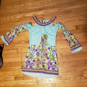 Hippie mini dress
